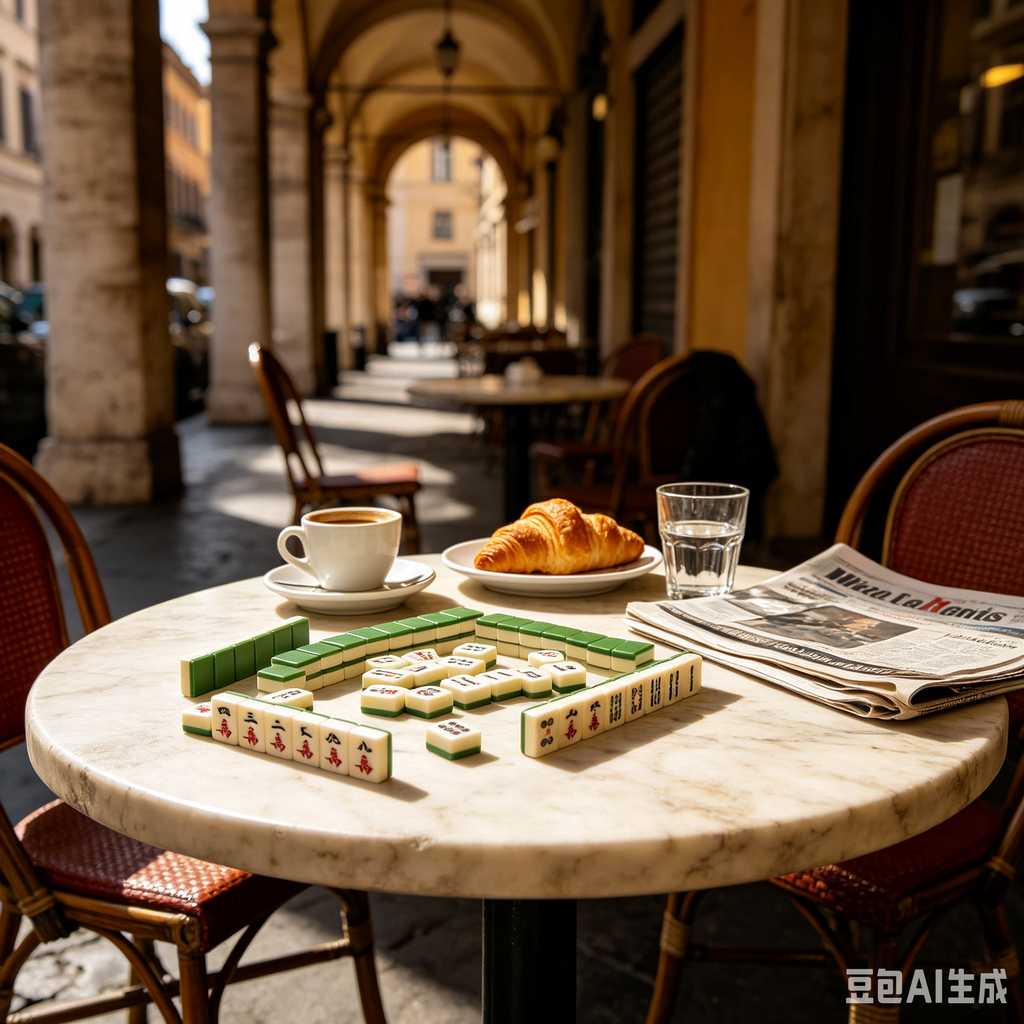 travel mahjong mat mini