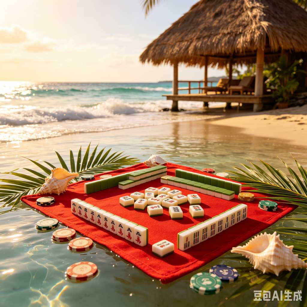 colorful mini mahjong tiles
