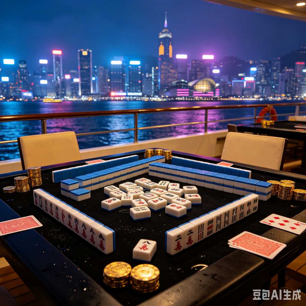 blue crystal mahjong set