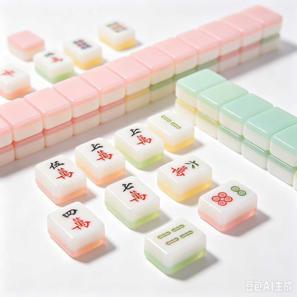 resin mahjong tiles